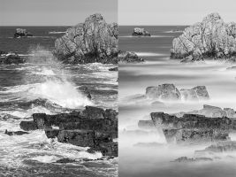 Calculateur d’exposition longue avec filtre ND pour la photographie