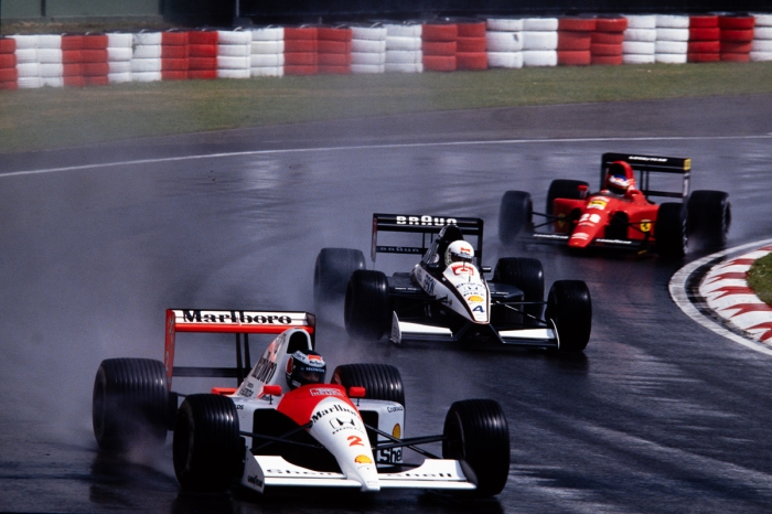 Berger Modena Prost GP F1 San Marin 1991 Photo Sebastien Desnoulez