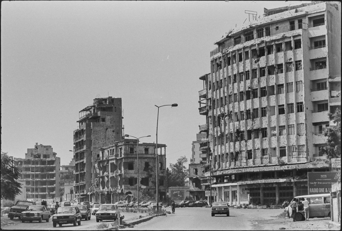 Beyrouth, Liban 1991 - Photo : © Sebastien Desnoulez