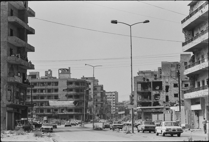 Beyrouth, Liban 1991 - Photo : © Sebastien Desnoulez