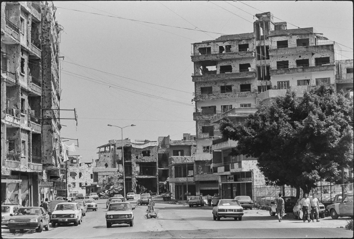 Beyrouth, Liban 1991 - Photo : © Sebastien Desnoulez