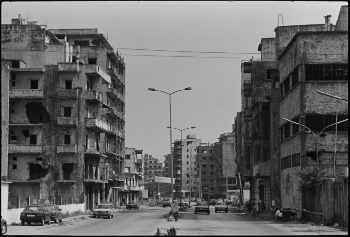 Beyrouth, Liban 1992 - Photo : © Sebastien Desnoulez