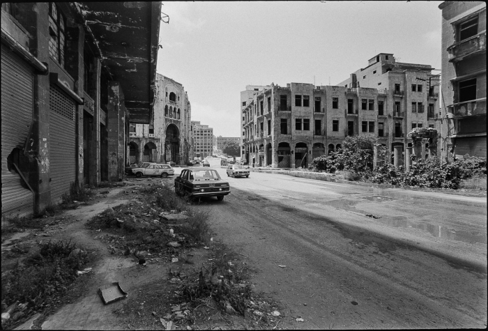 Beyrouth, Liban 1992 - Photo : © Sebastien Desnoulez