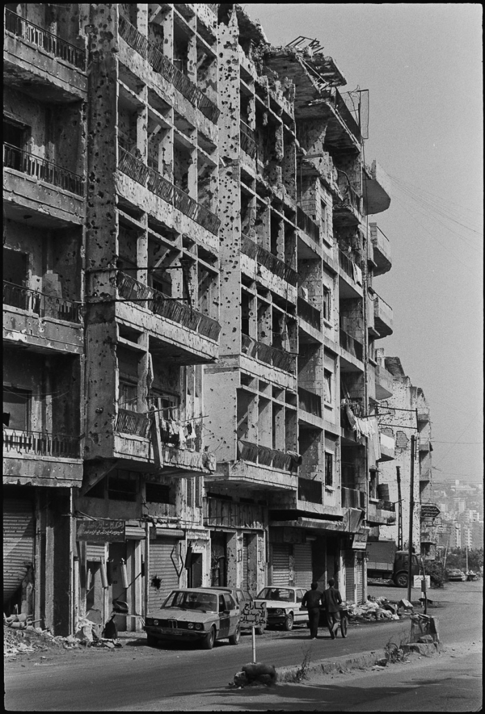 Beyrouth, Liban 1992 - Photo : © Sebastien Desnoulez