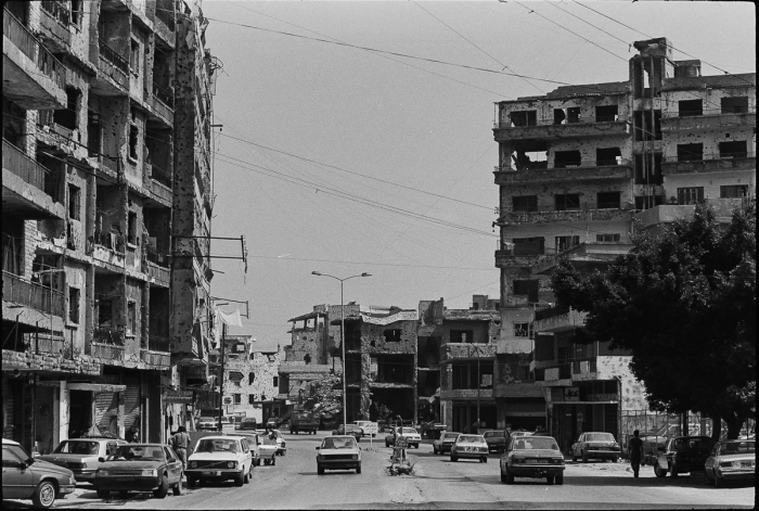 Beyrouth, Liban 1992 - Photo : © Sebastien Desnoulez