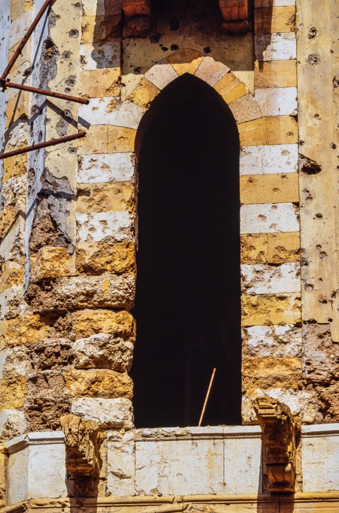 Beyrouth centre, Liban 1991 - Photo : © Sebastien Desnoulez