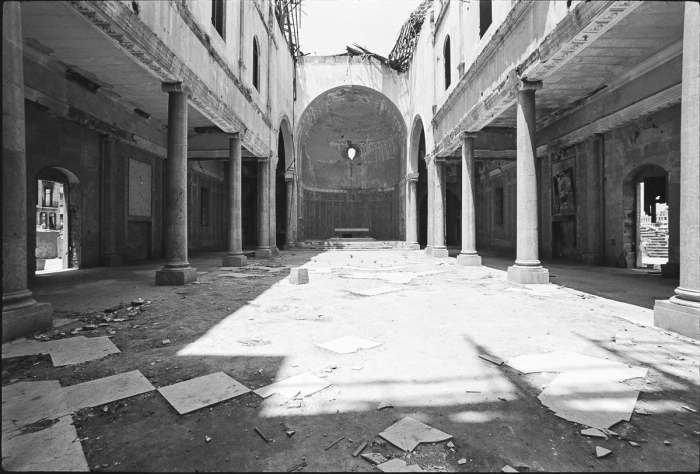 Beyrouth Centre, Liban 1991   Photo : © Sebastien Desnoulez