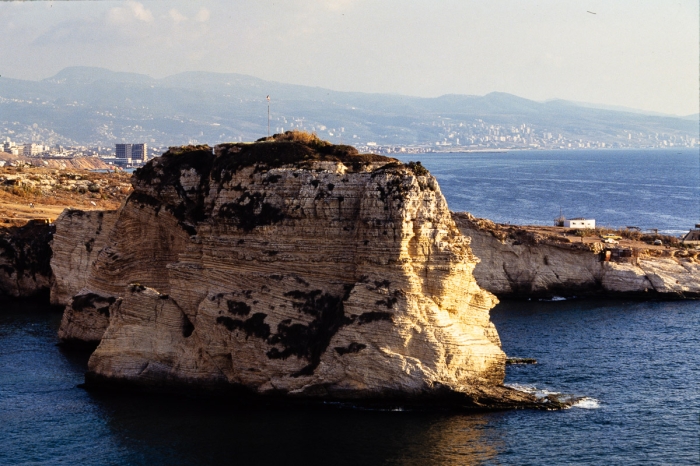 Le Rocher, Beyrouth Ouest, Liban 1991 - Photo : © Sebastien Desnoulez