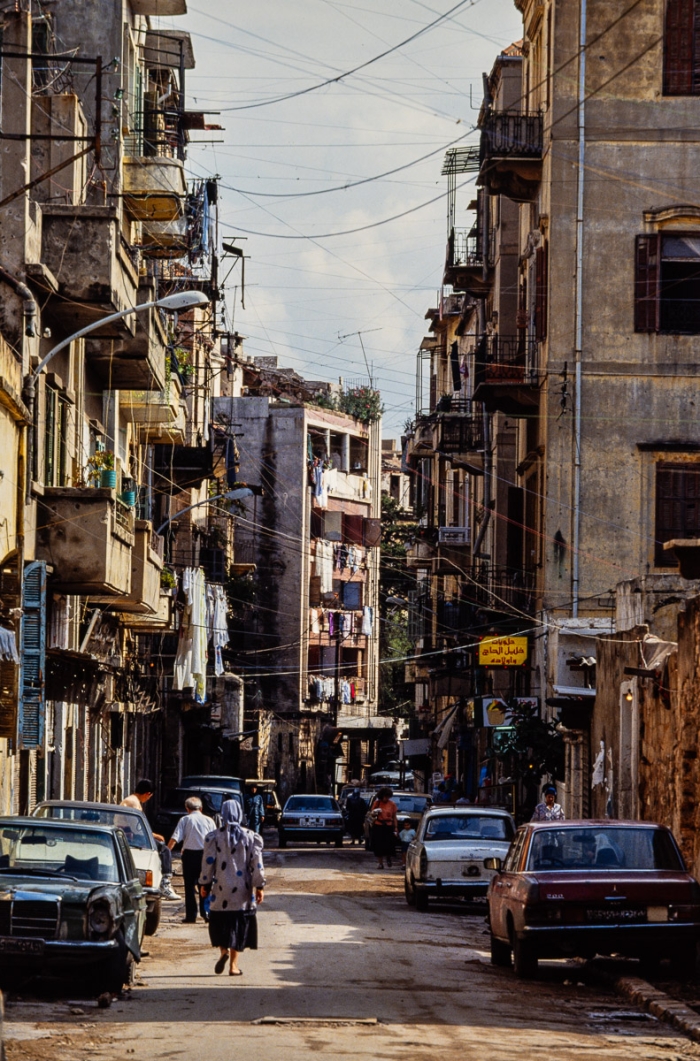 Beyrouth Ouest, Liban 1991 - Photo : © Sebastien Desnoulez