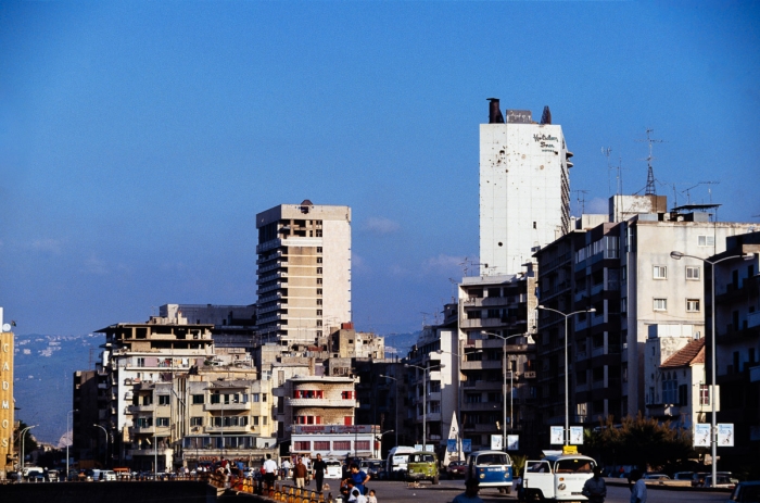 Beyrouth Ouest, Liban 1991 - Photo : © Sebastien Desnoulez