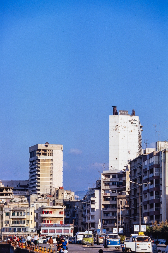 Beyrouth Ouest, Liban 1991 - Photo : © Sebastien Desnoulez
