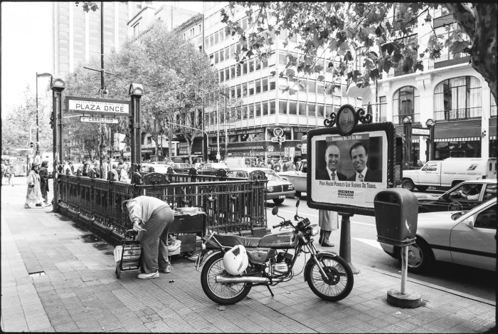 Buenos Aires en 1995 au Leica M6, pendant le GP d'Argentine - Photo : © Sebastien Desnoulez