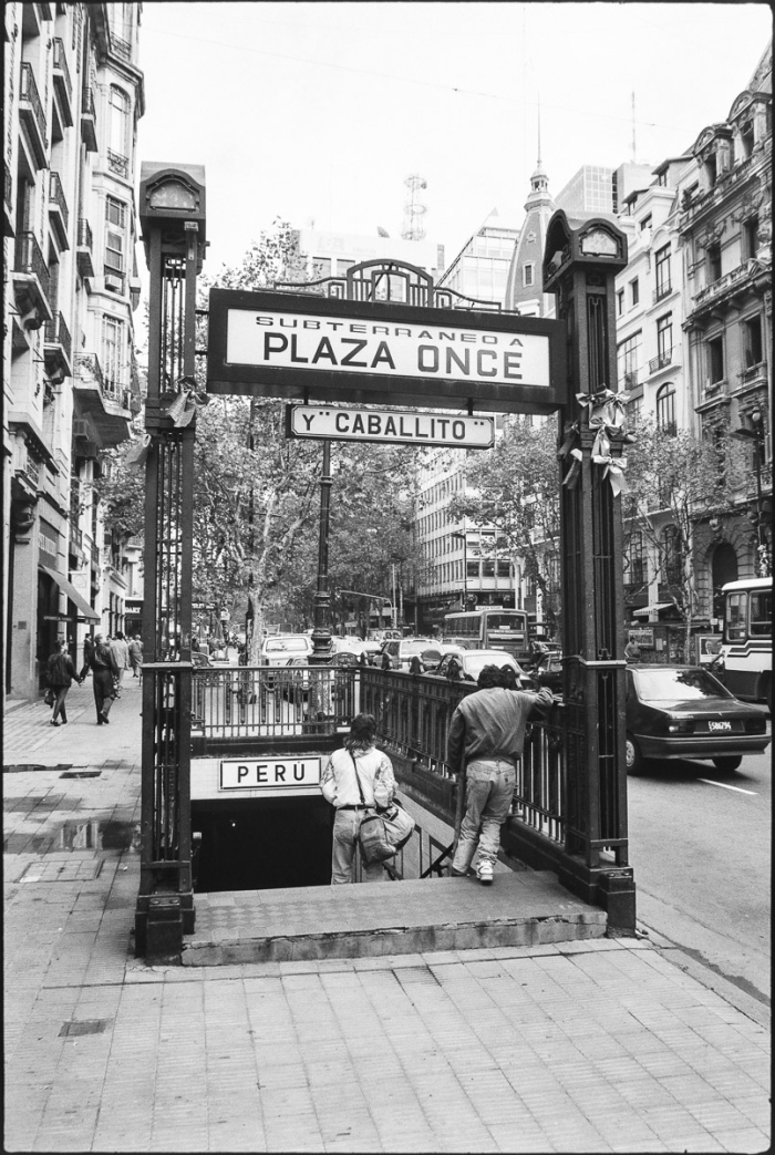 Buenos Aires en 1995 au Leica M6, pendant le GP d'Argentine - Photo : © Sebastien Desnoulez