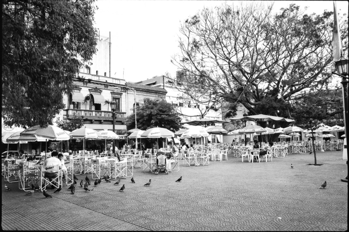 Buenos Aires en 1995 au Leica M6, pendant le GP d'Argentine - Photo : © Sebastien Desnoulez