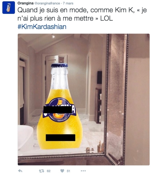 Campagne De Communication Décalée Orangina Réseaux Sociaux