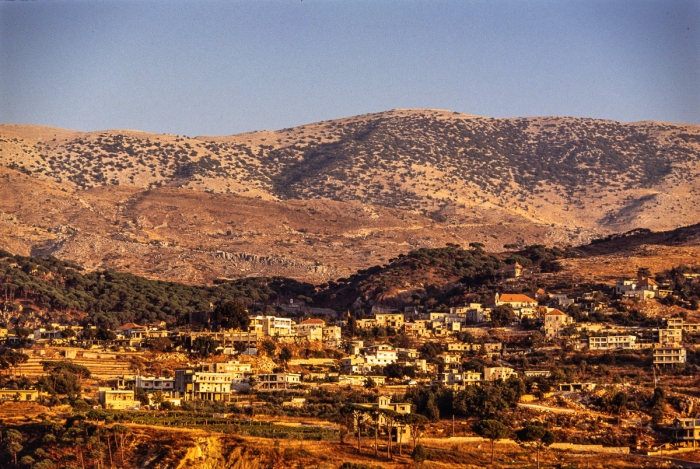 Chouf, Liban 1991   Photo : © Sebastien Desnoulez