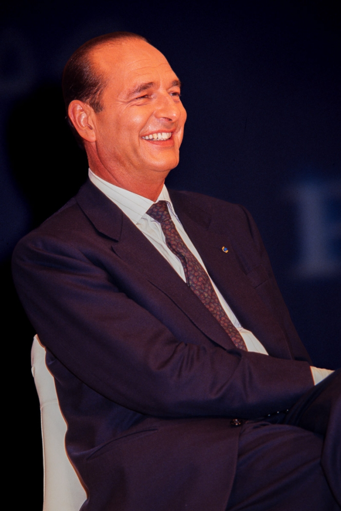 Déplacement de Jacques Chirac en Région Nord, Décembre 1987, campagne présidentielle 1988 - Photo : © Sebastien Desnoulez