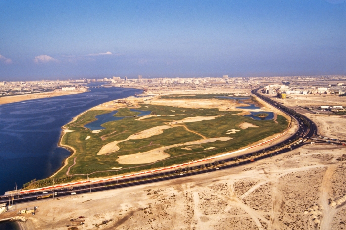 Dubai 1991   The Creek Golf   Photo : © Sebastien Desnoulez