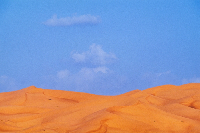 Dunes de Hattah à Dubai en 1991 - Photo : © Sebastien Desnoulez