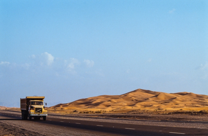Dunes de Hattah à Dubai en 1991 - Photo : © Sebastien Desnoulez