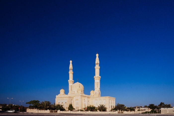 Dubai 1991   Mosquée - Photo : © Sebastien Desnoulez