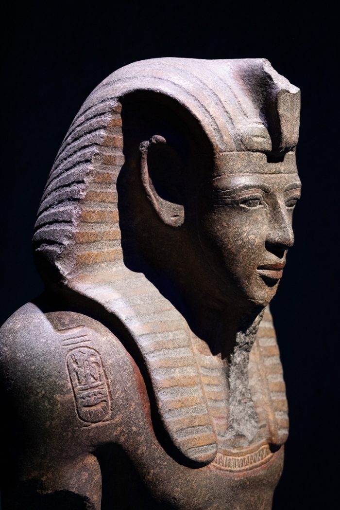 Exposition Ramsès II à Paris - plongée dans l'Égypte des pharaons à la Grande Halle de la Villette - Photo : © Sebastien Desnoulez photographe