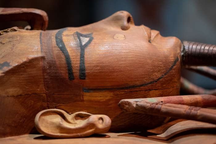 Exposition Ramsès II à Paris - plongée dans l'Égypte des pharaons à la Grande Halle de la Villette - Photo : © Sebastien Desnoulez photographe