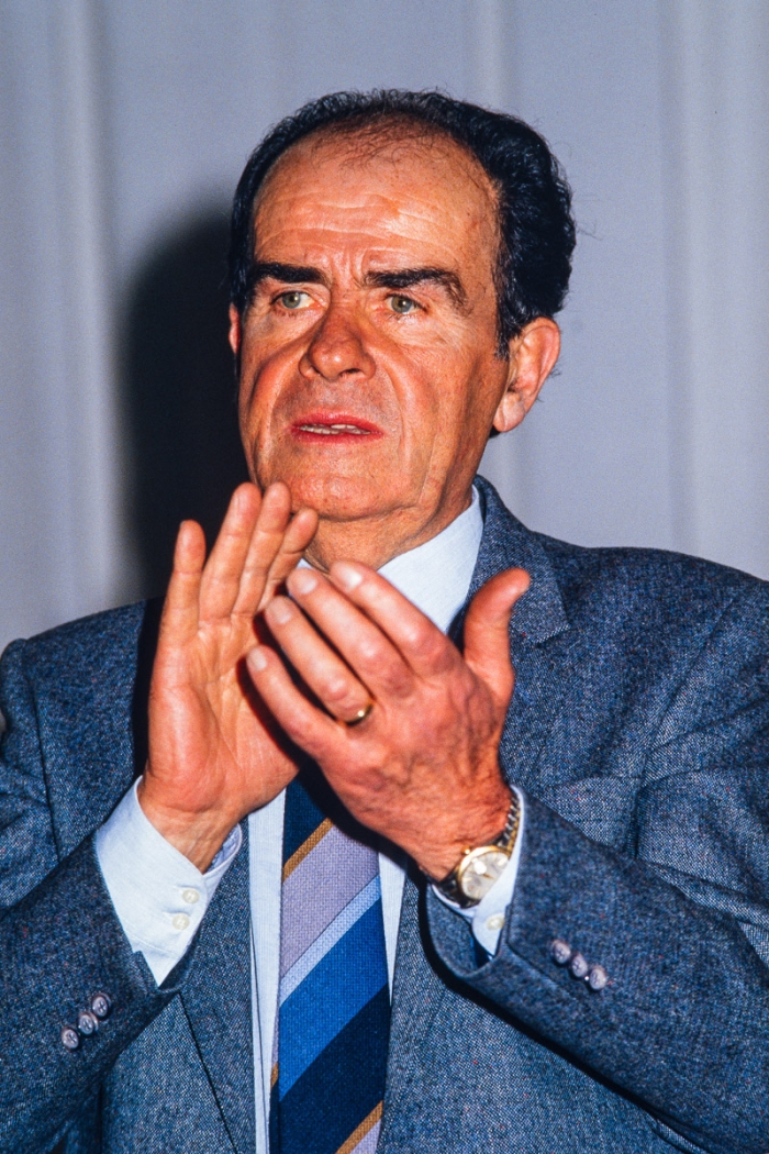 Georges Marchais Lille 1988 Photo Sebastien Desnoulez