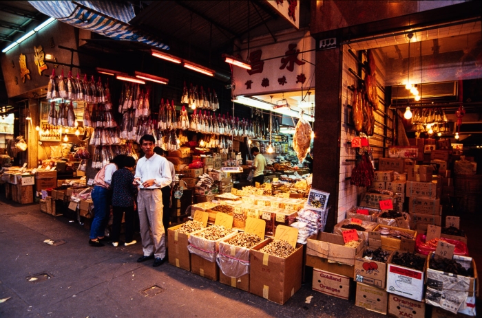 Hong Kong island, Mars 1993 - Photo : © Sebastien Desnoulez