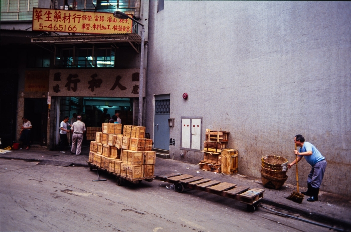 Hong Kong island, Mars 1993 - Photo : © Sebastien Desnoulez