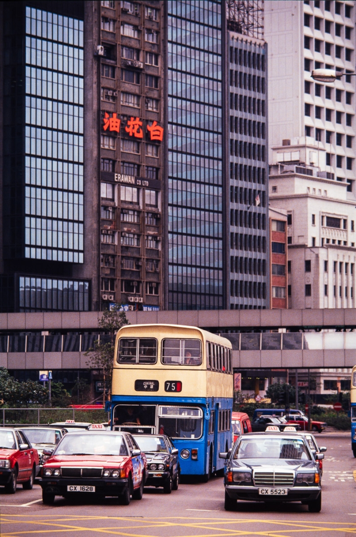 Hong Kong island, Mars 1993 - Photo : © Sebastien Desnoulez