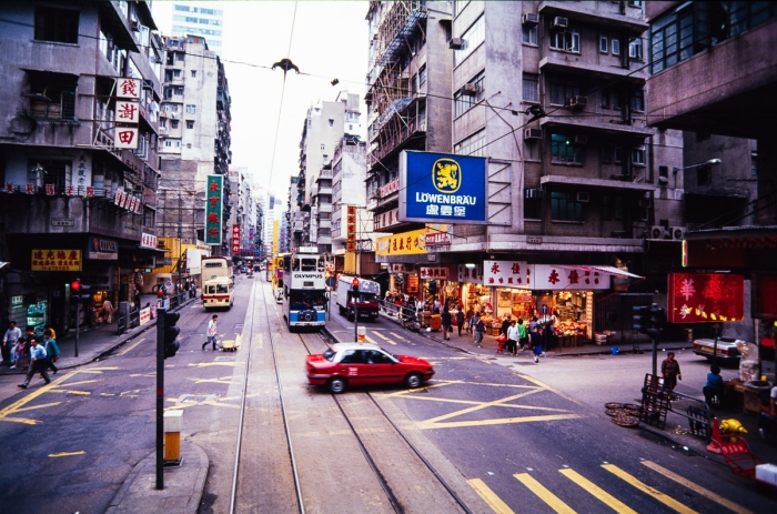 Hong Kong island, Mars 1993 - Photo : © Sebastien Desnoulez