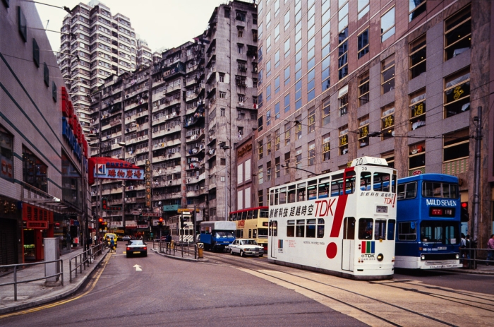 Hong Kong island, Mars 1993 - Photo : © Sebastien Desnoulez