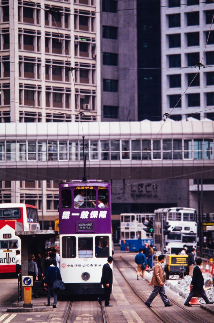 Hong Kong island, Mars 1993 - Photo : © Sebastien Desnoulez