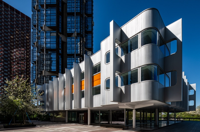 Immeuble Orion 55 à Beaugrenelle - Photographie d'architecture : © Sebastien Desnoulez