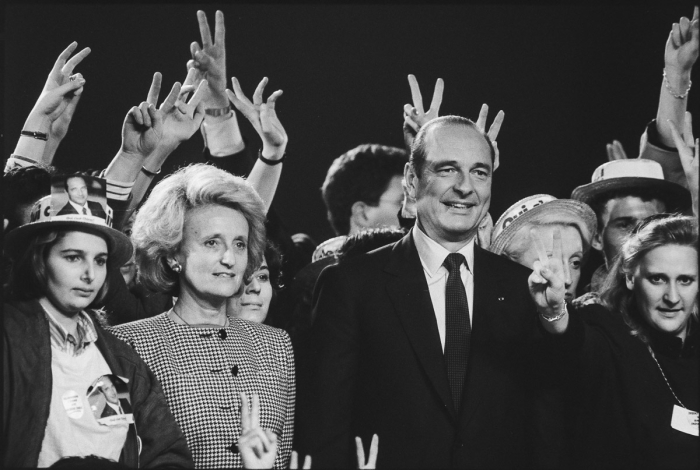 Jacques Chirac Meeting Vincennes 1988 06 Photo Sebastien Desnoulez