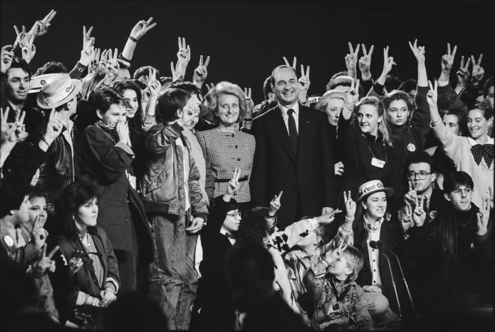 Jacques Chirac Meeting Vincennes 1988 07 Photo Sebastien Desnoulez