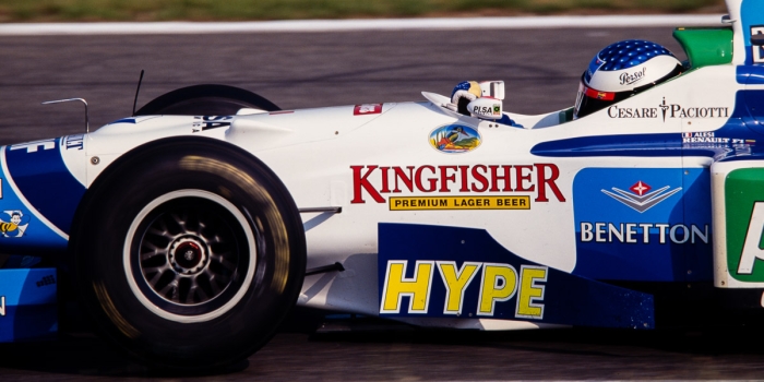 Jean Alesi Benetton GP Allemagne F1 1996 Photo Sebastien Desnoulez