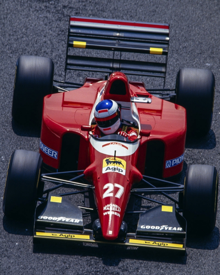 1993, Ferrari, GP France F1, Jean Alesi - Photo : © Sebastien Desnoulez