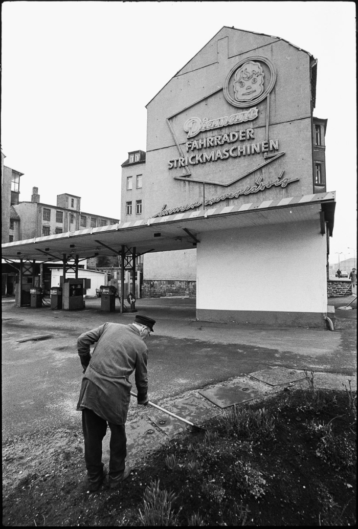 Chemnitz, ex-Allemagne de l'Est (RDA-DDR), Mars 1991 - Photo : © Sebastien Desnoulez
