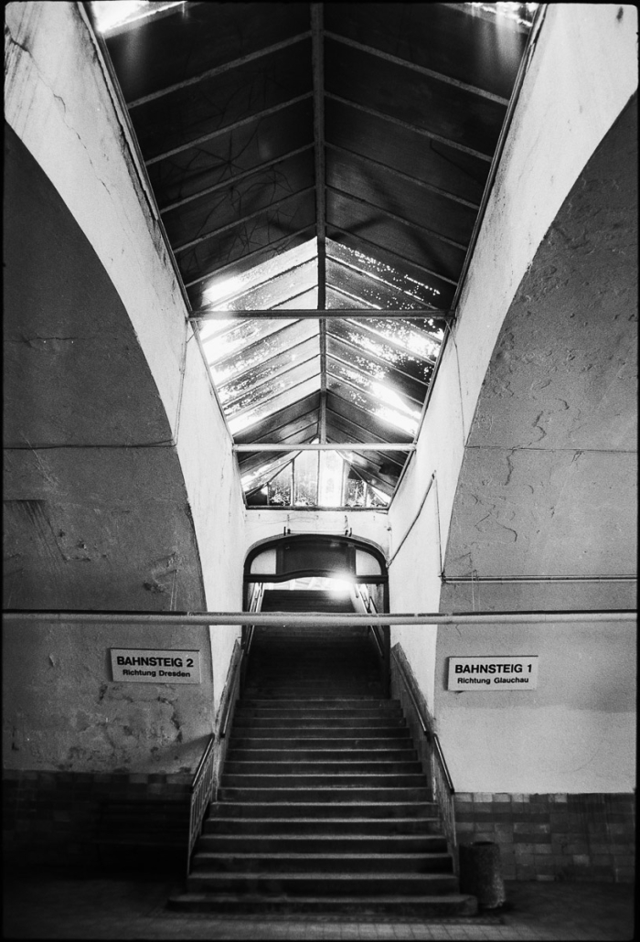 Chemnitz, ex-Allemagne de l'Est (RDA-DDR), Mars 1991 - Photo : © Sebastien Desnoulez