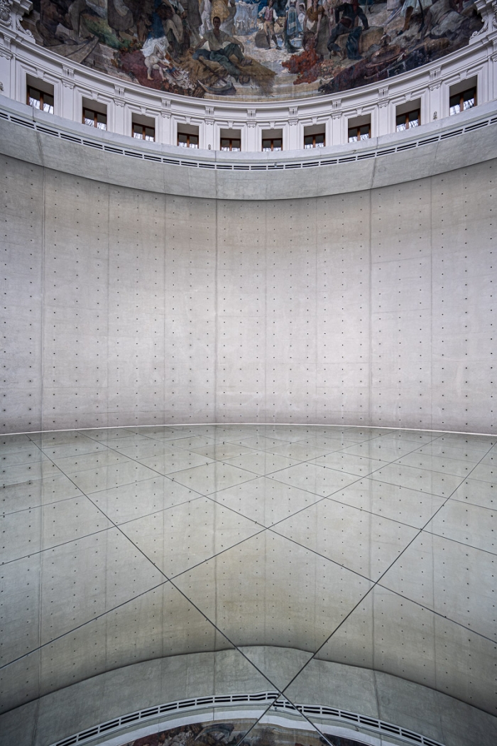 Kimsooja - Le monde comme il va - Bourse de Commerce - Collection Pinault - Photo : © Sebastien Desnoulez Photographe Auteur