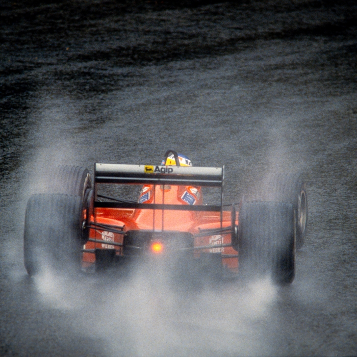 Michele Alboreto / Ferrari - Grand Prix de Belgique de Formule 1 1988 - Photo : © Sebastien Desnoulez Photographe