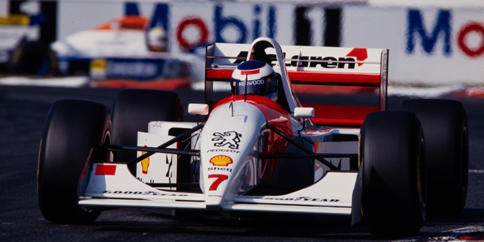 Mika Hakkinen Mac Laren GP France F1 1994 - Photo : © Sebastien Desnoulez