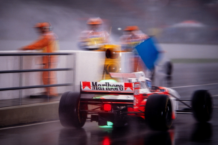 Mika Hakkinen McLaren GP F1 Argentine 1995 Photo Sebastien Desnoulez