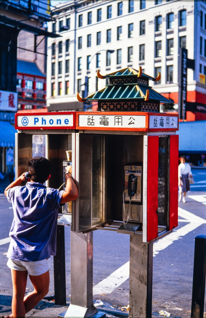 New York City 1985 Chinatown - Photo : © Sebastien Desnoulez