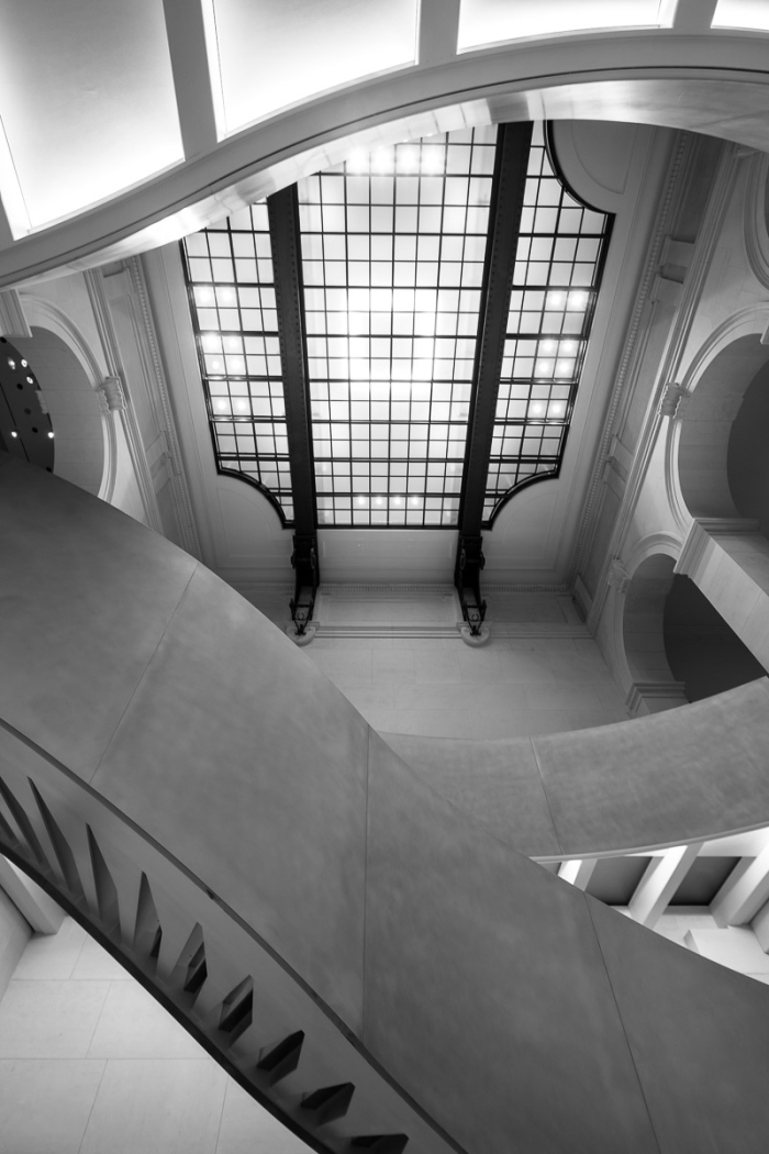 Nuit des musées 2026 à la BnF Richelieu - Escalier - Photo : © Sebastien Desnoulez