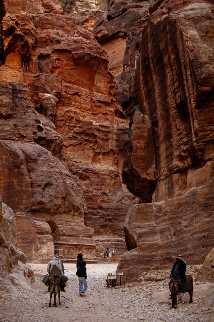 Petra, Jordanie - Mai 1992 - Photo&nbsp;: © Sebastien Desnoulez