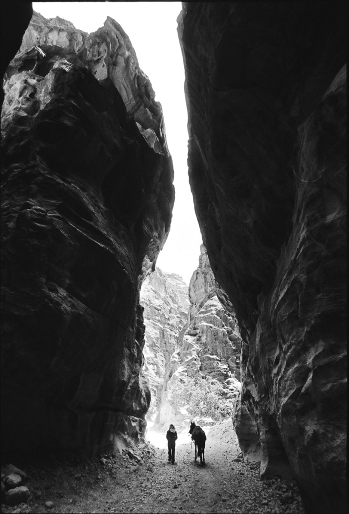 Petra, Jordanie   Mai 1992   Photo : © Sebastien Desnoulez