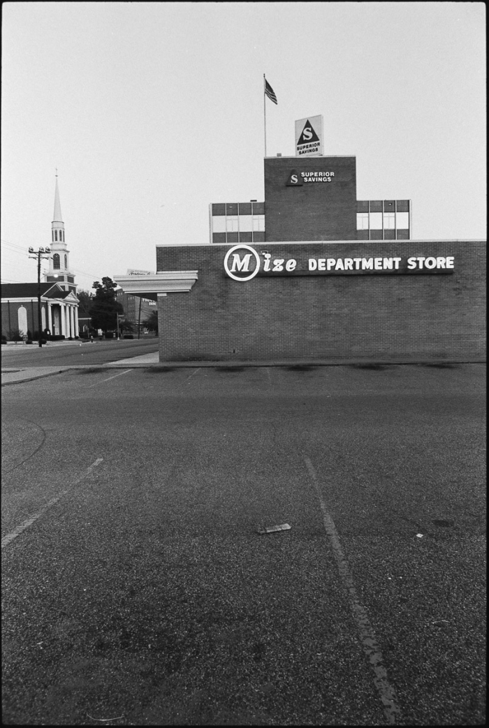 Photographier la banalité - Mize Department Store - Nacogdoches, Texas, 1986 - Photo : © Sebastien Desnoulez